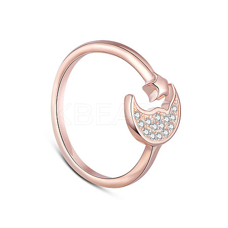 925 Sterling Silver Cuff Rings TS-R413-RG-1