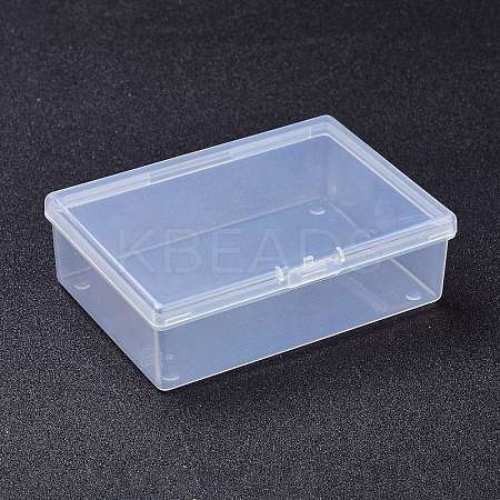 Transparent Plastic Bead Containers X-CON-Z004-09-1