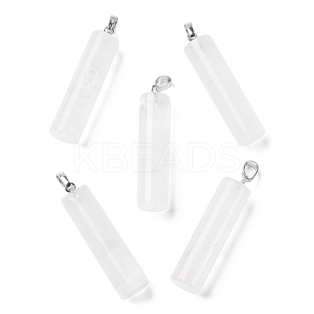 Natural Quartz Crystal Pendants G-E603-02P-05-1