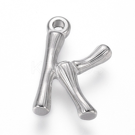 Tarnish Resistant 304 Stainless Steel Pendants STAS-G214-38P-K-1