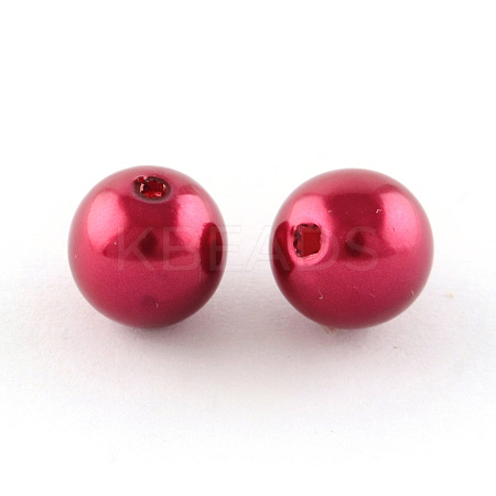 ABS Plastic Imitation Pearl Round Beads SACR-S074-20mm-A38-1