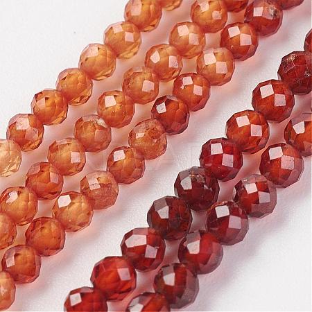 Natural Garnet Bead Strand G-G680-18-1
