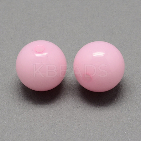 Imitation Jelly Acrylic Beads JACR-R001-8mm-11-1