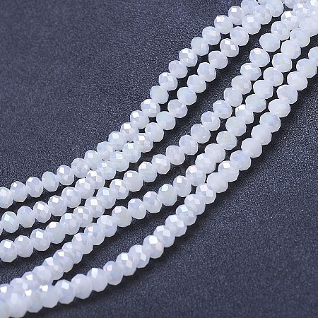 Electroplate Glass Beads Strands LS-EGLA-A044-J8mm-B05-1