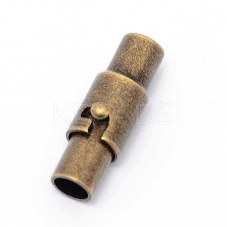 Brass Magnetic Clasps STAS-WH0038-07AB-1