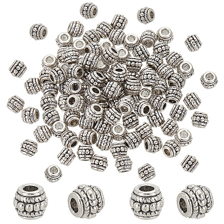   100Pcs Tibetan Silver Beads FIND-PH0020-01-1