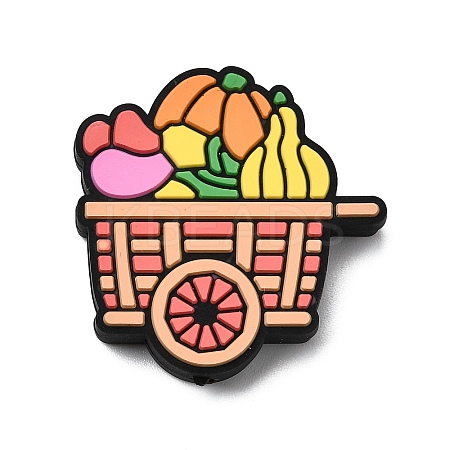 Thanksgiving Theme Silicone Beads SIL-J001-01N-1