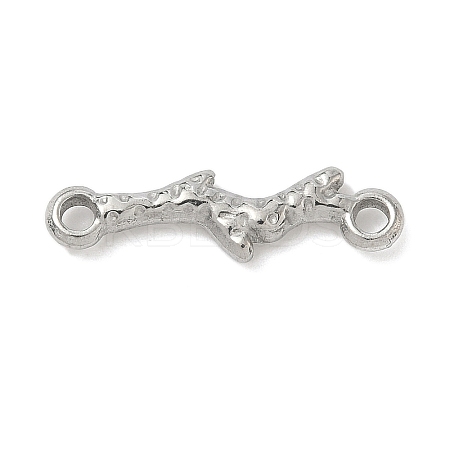 304 Stainless Steel Links Connector Charms STAS-K267-22C-P-1