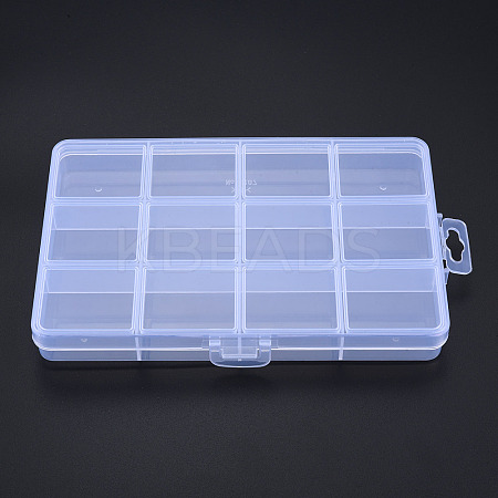 Rectangle Polypropylene(PP) Bead Storage Container CON-N011-049-1