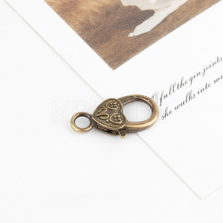 Zinc Alloy Lobster Claw Clasps LS-PURS-PW0005-072AB-1