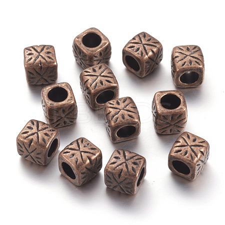 Tibetan Style Spacer Beads LS-RLF0986Y-NF-1