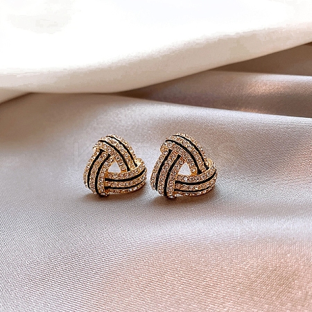 Alloy Rhinestone Earrings for Women FS-WG85681-86-1