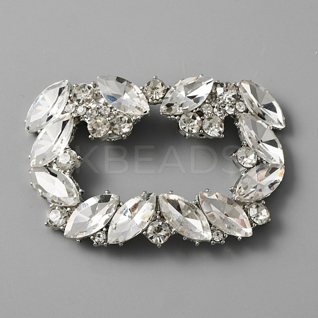 Crystal Rhinestone Shoe Decoration DIY-WH0043-50P-1