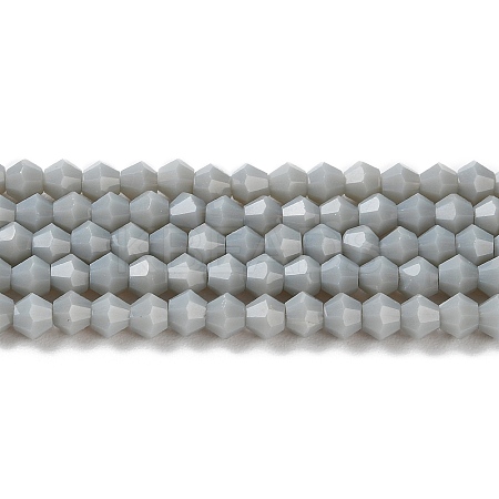 Opaque Solid Color Imitation Jade Glass Beads Strands LS-GLAA-F029-P4mm-14-1