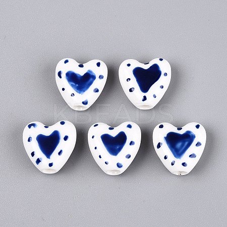 Handmade Porcelain Beads PORC-Q005-11A-1