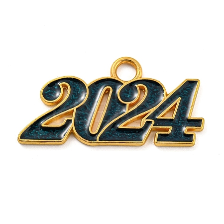 Alloy Enamel Pendants PALLOY-ZX001-12G-04-1