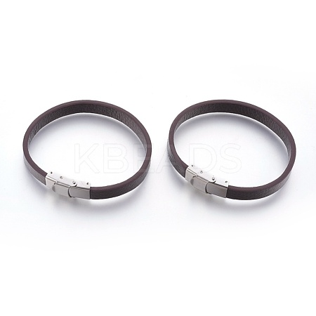 Microfiber Leather Cord Bracelets BJEW-L635-01A-01-1