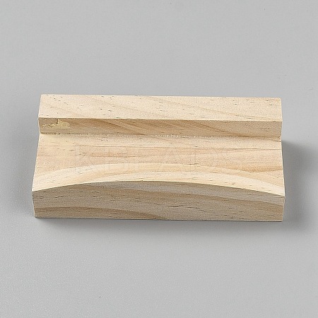Wooden Display Pedestals ODIS-WH0080-10A-1