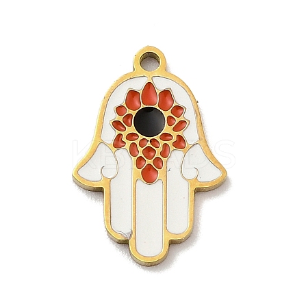 304 Stainless Steel Pendants Ion Plating(IP) STAS-A122-01G-02-1