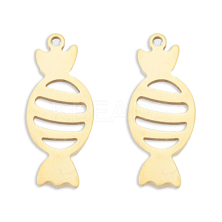 Ion Plating(IP) 201 Stainless Steel Pendants LS-STAS-N098-128LG-1