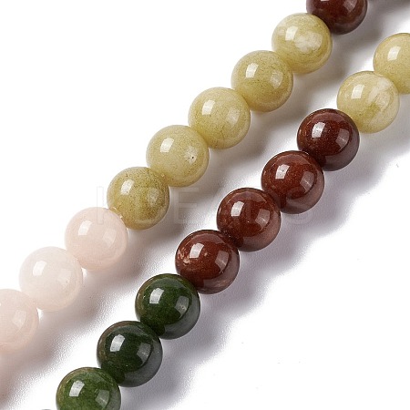 Natural Jade Beads Strands G-I334-07B-1