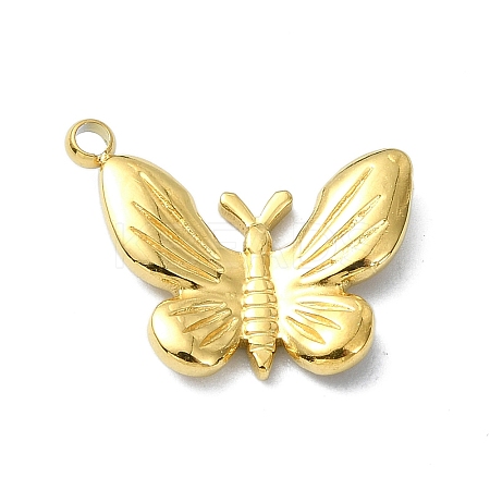 Ion Plating(IP) 304 Stainless Steel Pendants STAS-B058-29G-01-1