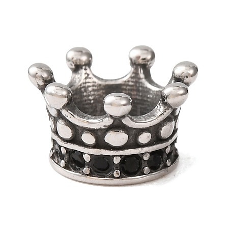 316 Surgical Stainless Steel European Beads SA-CBA7555-06AS-02-1