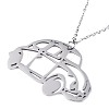 Non-Tarnish 201 Stainless Steel Car Pendant Necklace with Cable Chains for Men Women NJEW-T009-JN105-1-45-A-2