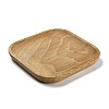 Wood Jewelry Plate Storage Tray WOOD-K010-01-1