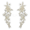 Embroidered Floral Lace Collar DIY-WH0308-419-1