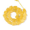 Natural White Jade Beads Strands G-N354-02A-07-3
