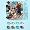 110Pcs 11 Colors Transparent Acrylic Beads MACR-FS0002-07-6