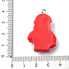 Christmas Opaque Resin Pendants LS-RESI-A049-05L-3