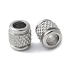304 Stainless Steel European Beads STAS-S169-03A-P-1