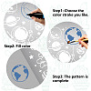 Stainless Steel Metal Cutting Dies Stencils DIY-WH0289-126-4