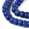 Opaque Glass Beads Strands GLAA-NH0002-B01-C10-3