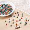 240Pcs 8 Colors Synthetic Malachite Beads G-AR0004-25-3