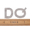 Glitter Hotfix Rhinestone Iron on Patches DIY-CD0001-10D-23