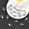 SHEGRACE Brass Lobster Claw Clasps XGR0010P-04P-4