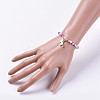 Acrylic & ABS Plastic Imitation Pearl Beads Stretch Bracelets BJEW-JB04759-01-5