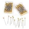 2 Sets Stainless Steel Ball Positioning Head Pins FIND-TA0009-26G-2