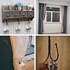 Zinc Alloy U Shape Hook Hangers Curtain SW-TAC0002-08C-6