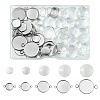 DIY Blank Dome Link Connector Making Kit DIY-FS0005-48-1