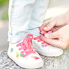96Pcs 12 Colors Butterfly Alloy Enamel Shoe Charms PALLOY-FH00001-5