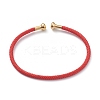 Braided Carbon Steel Wire Bracelet Making MAK-A017-B11-1