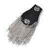 Iron Fashion Tassel Epaulette AJEW-XCP0003-03P-2