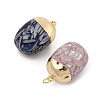 Transparent Epoxy Resin Pendants BSHE-R100-02A-2