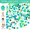 1770Pcs Polymer Clay Beads DIY Jewelry Making Finding Kit DIY-SZ0006-51B-2