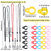 5Pcs 5 Colors Polyester Neck Strap DIY-GF0008-26-2