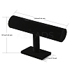 Velvet T-Bar Bracelet Display Stands LS-BDIS-WH0003-04A-3